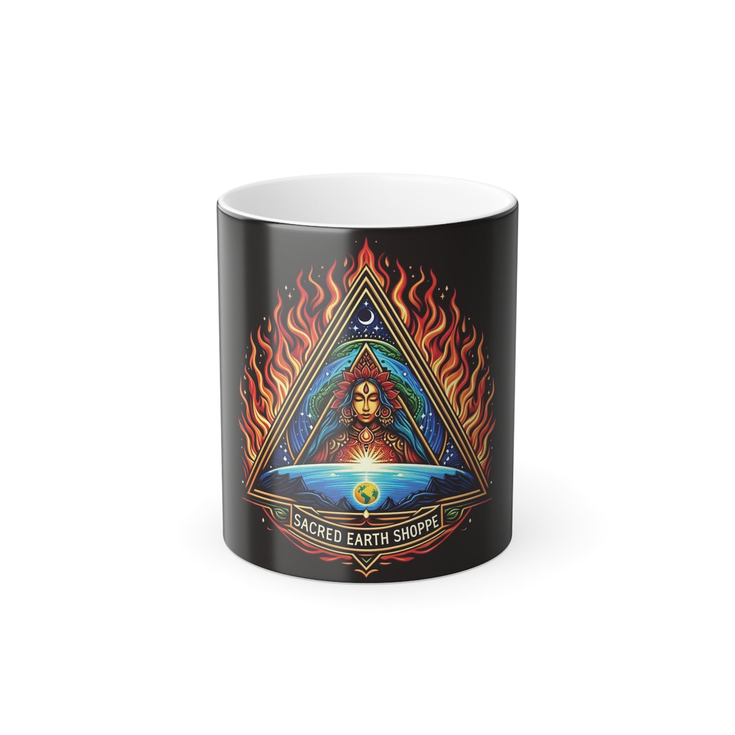 Sacred Earth Color Morphing Mug - 11oz Magical Awakening Cup